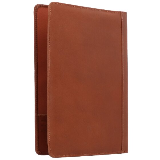 Burkely Astuccio da scrittura in pelle Bing vintage 33 cm