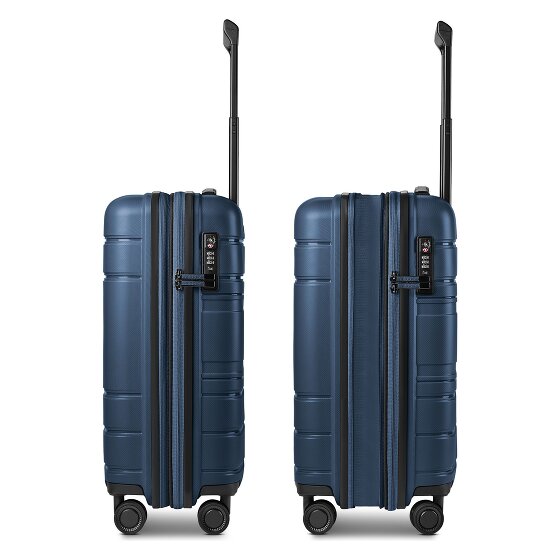 Redolz Essentials 11 4 ruote Trolley cabina 55 cm espandibile