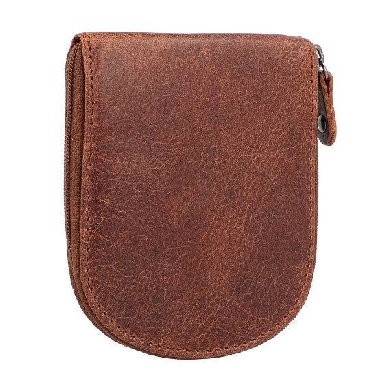Greenland Nature Portamonete Montana RFID in pelle 9 cm