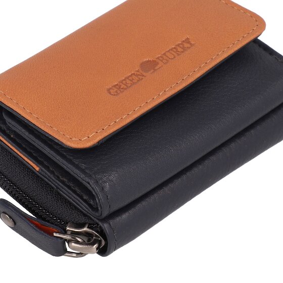 Greenburry Nappa Portafoglio Protezione RFID Pelle 11 cm