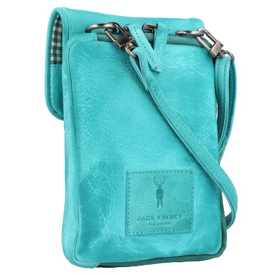 Jack Kinsky Custodia per cellulare Nassau RFID in pelle 9,5 cm