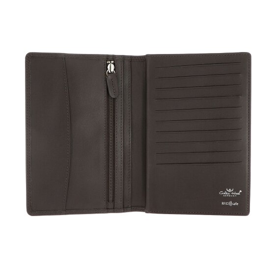 Golden Head Polo Portafoglio Protezione RFID Vera Pelle 11.5 cm