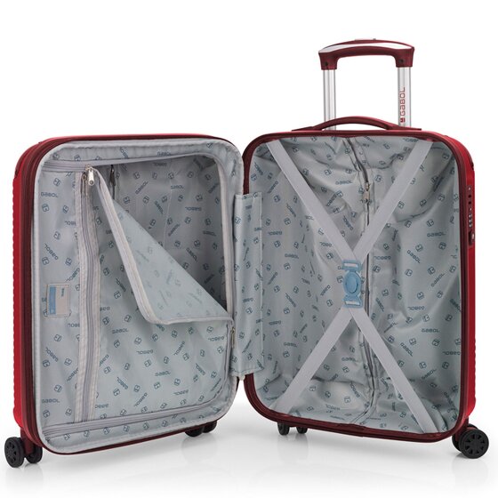 Gabol Balance XP 4 ruote Set di valigie 4 pezzi con piega di espansione