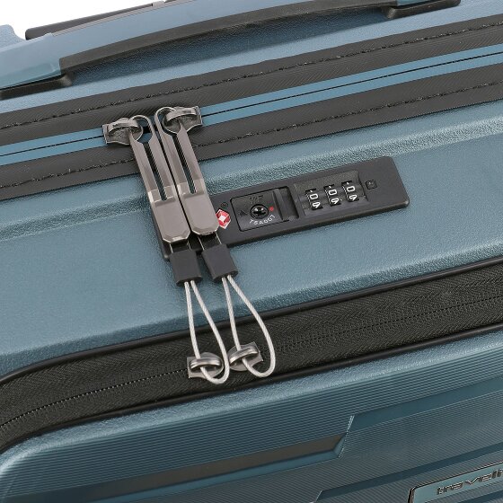 Travelite Air Base 4 ruote Carrello della cabina 55 cm Scomparto per laptop