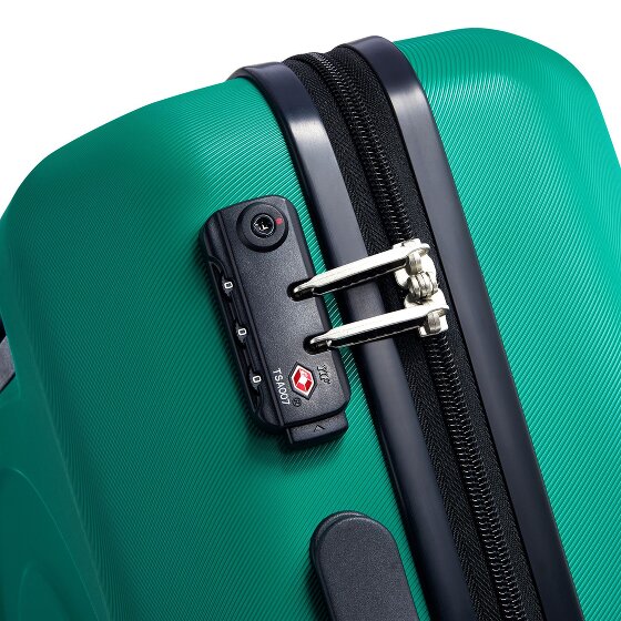 Delsey Paris x United Colors of Benetton Fabrica Set di valigie a 4 ruote 3 pezzi.