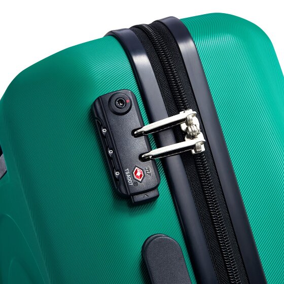 Delsey Paris x United Colors of Benetton Fabrica Set di valigie a 4 ruote 3 pezzi.