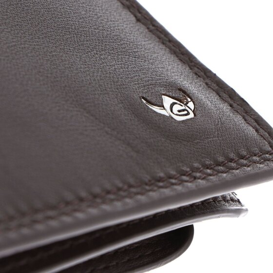 Golden Head Polo Portafoglio Protezione RFID Vera Pelle 11 cm