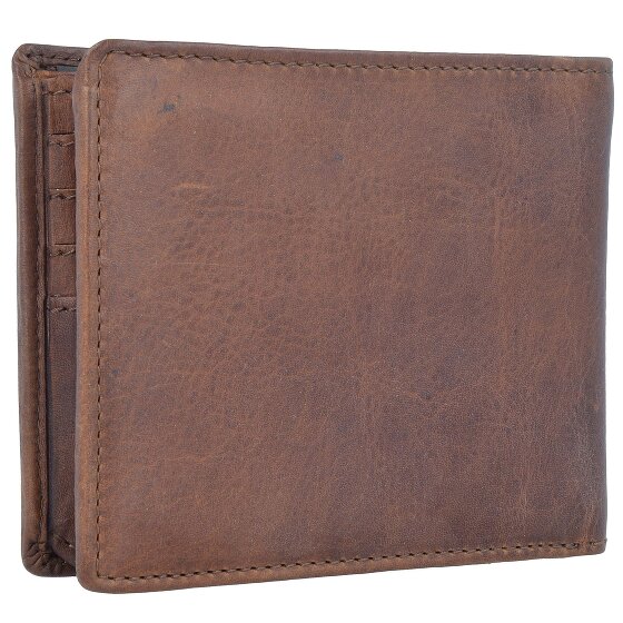 Greenland Nature Portafoglio Soft & Safe RFID in pelle 12 cm