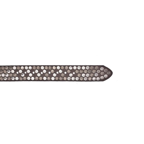 b.belt Cintura con borchie in pelle