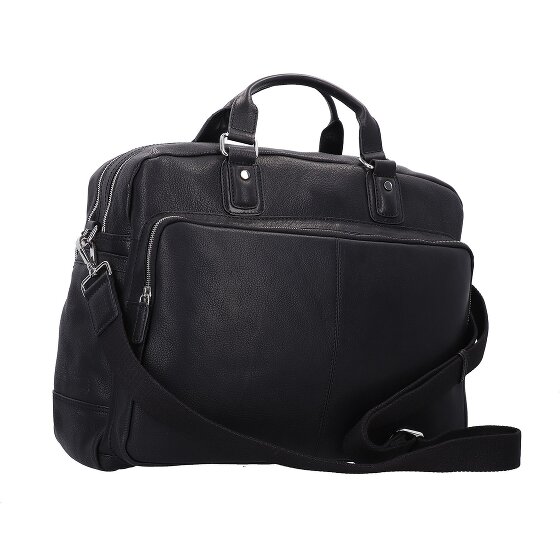 bugatti Cartella in pelle intrecciata 48 cm