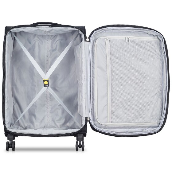 Delsey Paris Pin Up 6 4 ruote Carrello 69 cm con piega di espansione