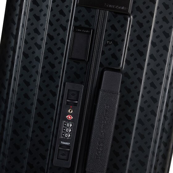 Samsonite Lite-Box Alu Boss Edition 4 ruote Carrello della cabina 55 cm