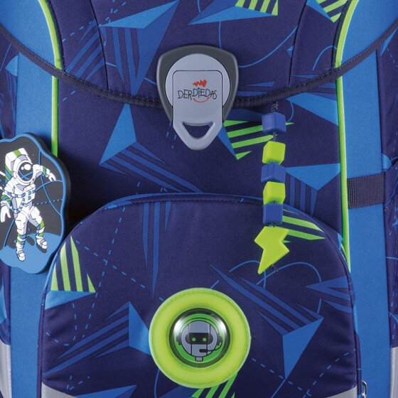 DerDieDas ErgoFlex Easy LED Set di borse per la scuola 5 pezzi DerDieDas ErgoFlex Easy LED Set di borse per la scuola 5 pezzi