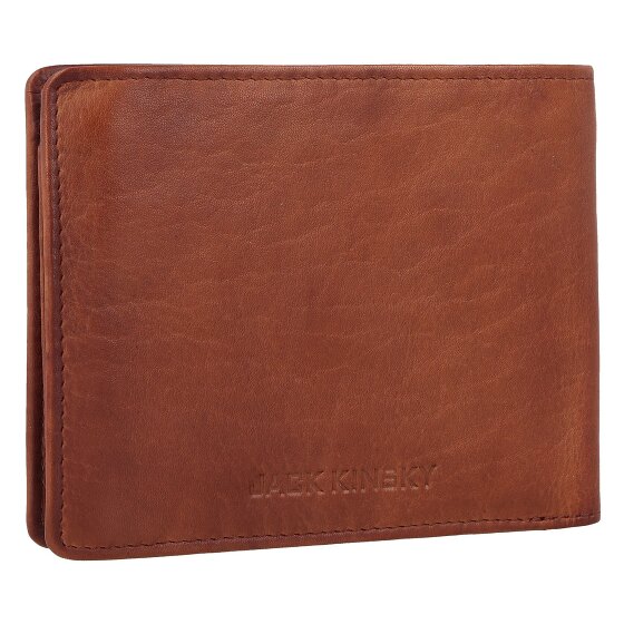 Jack Kinsky Portafoglio Nelson RFID in pelle 13 cm
