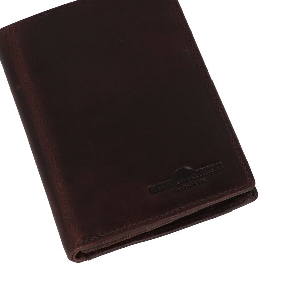 Greenburry Newport Portafoglio Protezione RFID Pelle 9 cm