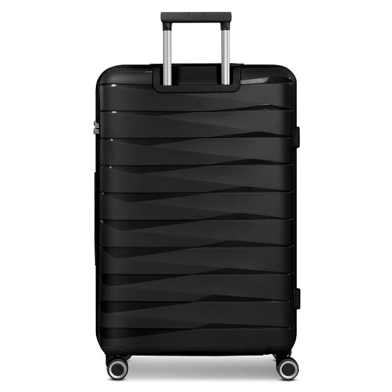 Franky London 4 ruote Carrello L 74 cm con piega di espansione