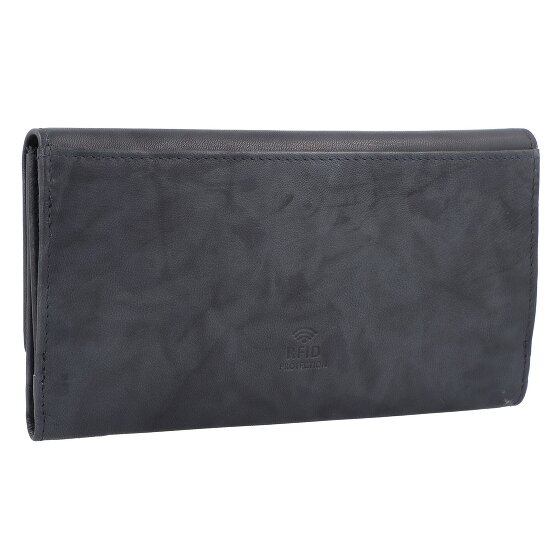 Greenburry Portafoglio Basic RFID in pelle 19 cm