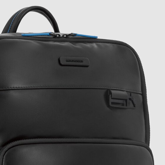 Piquadro Blue Square Revamp Zaino da lavoro Protezione RFID Pelle 43 cm Scomparto per laptop