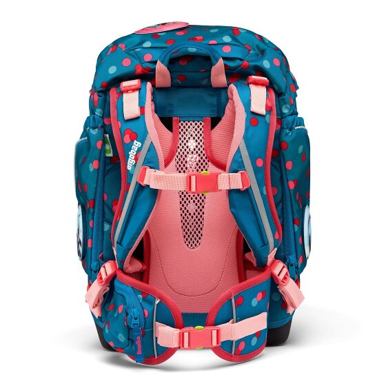 Ergobag Set di zaini per la scuola 6 pezzi, compreso il set di klettie
