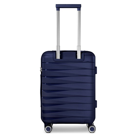 Franky London 4 ruote Trolley cabina S 55 cm espandibile