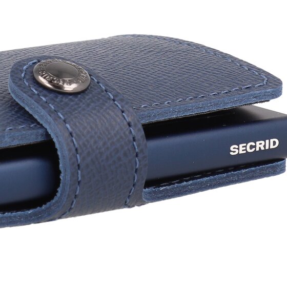Secrid Miniwallet Crisple Custodia per carte di credito Portafoglio RFID in pelle 6,5 cm