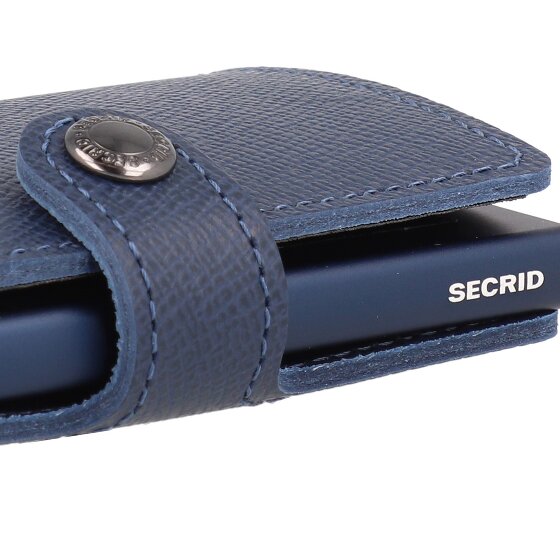 Secrid Miniwallet Custodia per carta di credito Protezione RFID Vera Pelle 6.5 cm