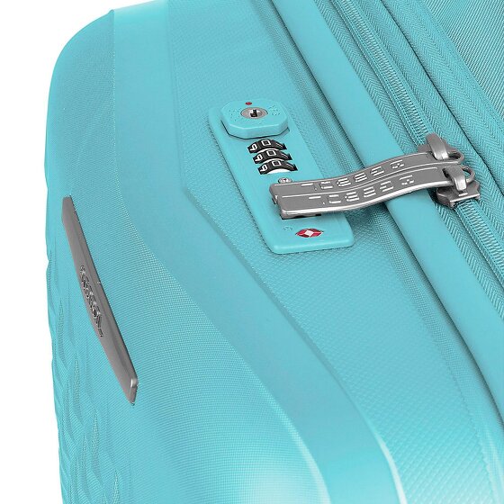 Gabol Queens 4 ruote Carrello della cabina S 54 cm con piega di espansione