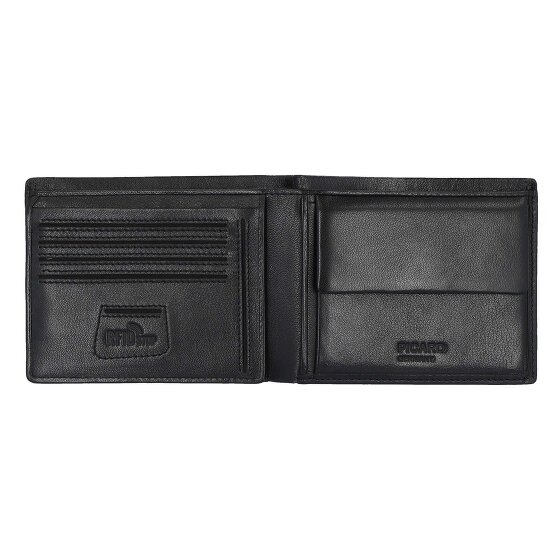 Picard London 1 Portafoglio Protezione RFID Pelle 12 cm