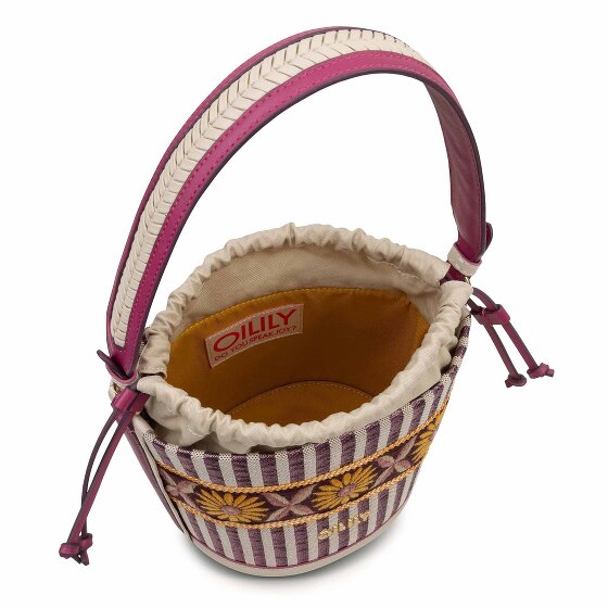 Oilily Metallic Stripe Borsa a sacco 19 cm