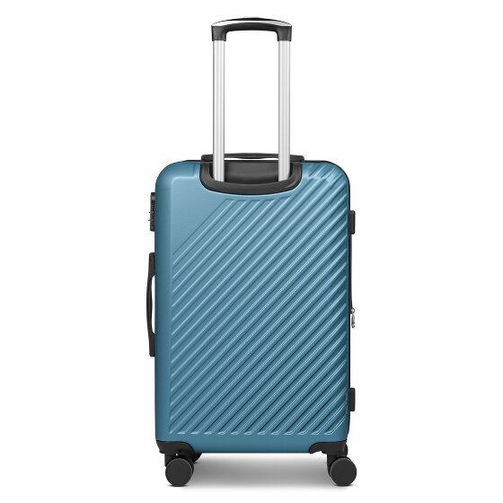 Check.In Paradise 2.0 4 ruote Set di valigie 3 pezzi con piega di espansione