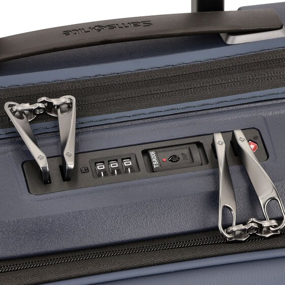 Samsonite Intuo 4 ruote Carrello della cabina 55 cm Scomparto per laptop con piega di espansione