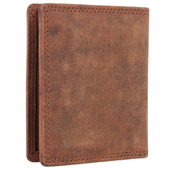 Greenland Nature Montenegro Custodia per carte di credito RFID in pelle 8,5 cm