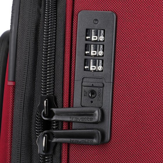 Travelite Crosslite 5.0 4 ruote Carrello L 77 cm con piega di espansione