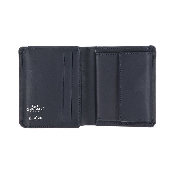 Golden Head Polo Portafoglio Protezione RFID Vera Pelle 8.5 cm