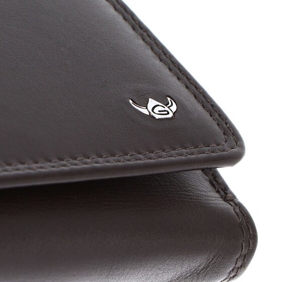 Golden Head Polo Portafoglio Protezione RFID Vera Pelle 14 cm