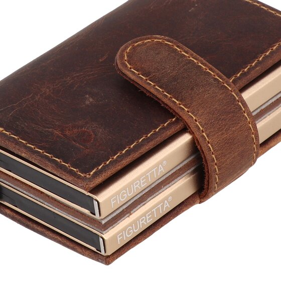 Greenburry Vintage Portafoglio Protezione RFID Pelle 8 cm