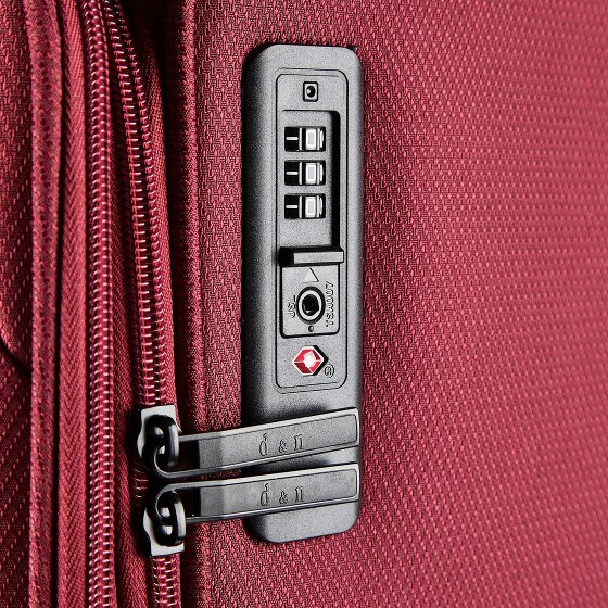 d&n Travel Line 9804 4 ruote Set di valigie 3 pezzi espandibile
