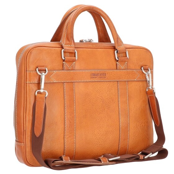 Leonhard Heyden Bergamo Cartella in pelle 38 cm Scomparto per computer portatile