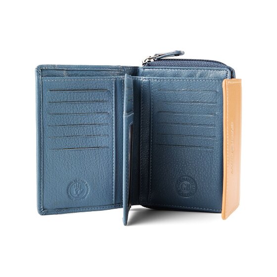 Greenburry Nappa Portafoglio Protezione RFID Pelle 14 cm