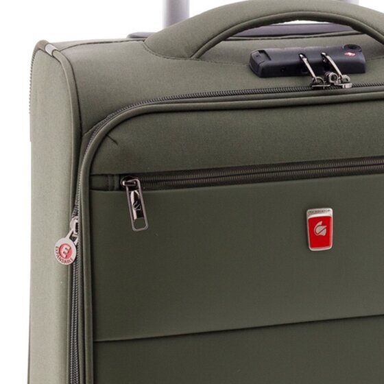 Gladiator 3700 4 ruote Trolley cabina 55 cm espandibile