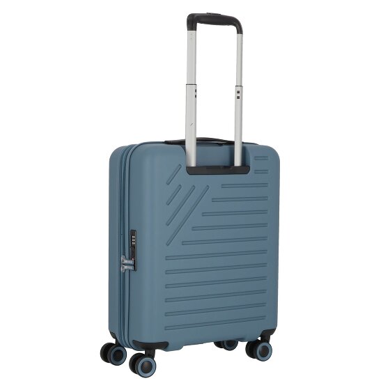 American Tourister Dynabelt 4 ruote Carrello della cabina 55 cm con piega di espansione