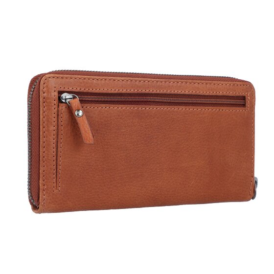 Burkely Portafoglio Avery antico RFID in pelle 20 cm