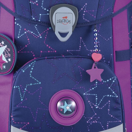 DerDieDas ErgoFlex Easy LED Set di borse per la scuola 5 pezzi DerDieDas ErgoFlex Easy LED Set di borse per la scuola 5 pezzi