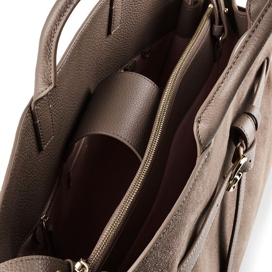 Coccinelle Sabine Suede Borsetta Vera Pelle 43 cm
