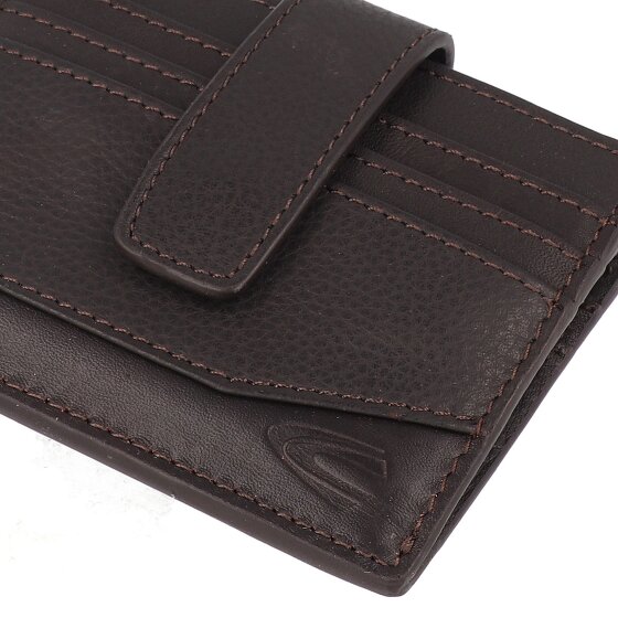 camel active Stone Custodia per carta di credito Protezione RFID Pelle 10.5 cm