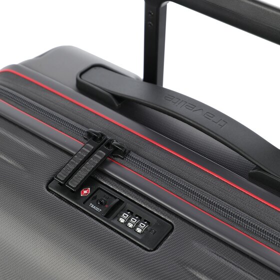 Travelite Dynamiic 4 ruote Carrello L 76 cm con piega di espansione