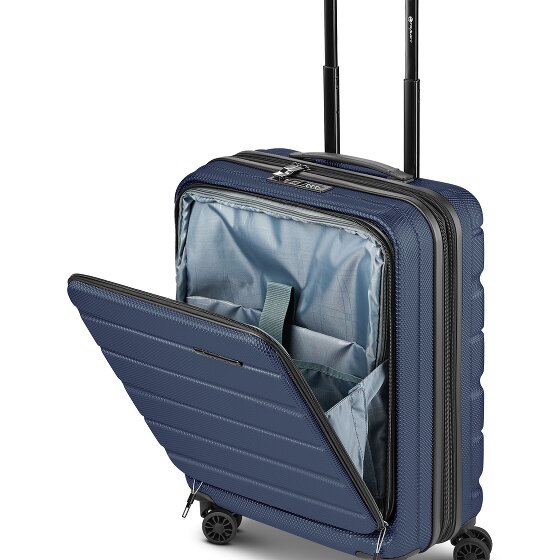Franky Munich 4.0 4 ruote Trolley cabina 55 cm Vano porta PC espandibile