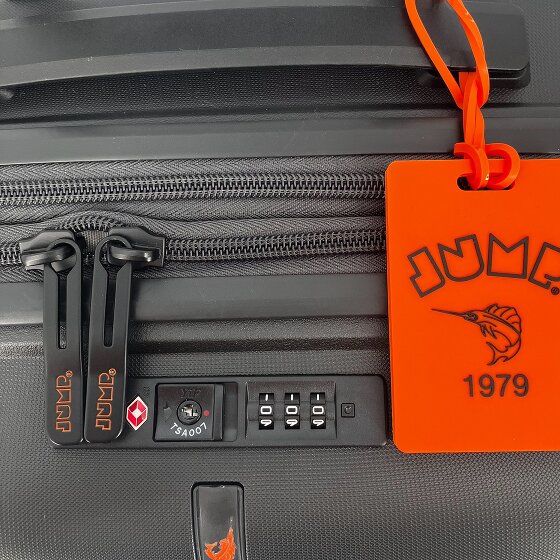 Jump Evae 4 ruote Carrello della cabina 55 cm con piega di espansione