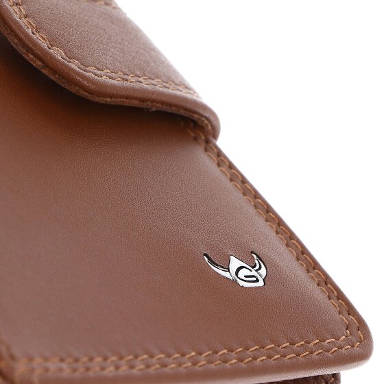Golden Head Polo Custodia per carta di credito Protezione RFID Vera Pelle 8 cm