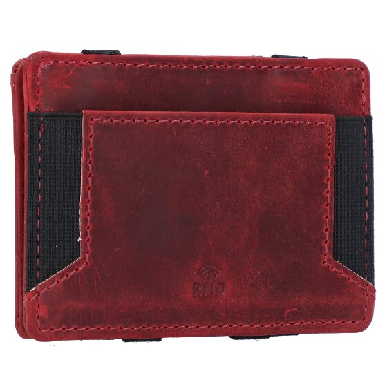 Greenburry Portafoglio magico vintage RFID in pelle 10 cm